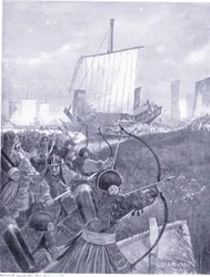 The Japanese ravage the coast of China